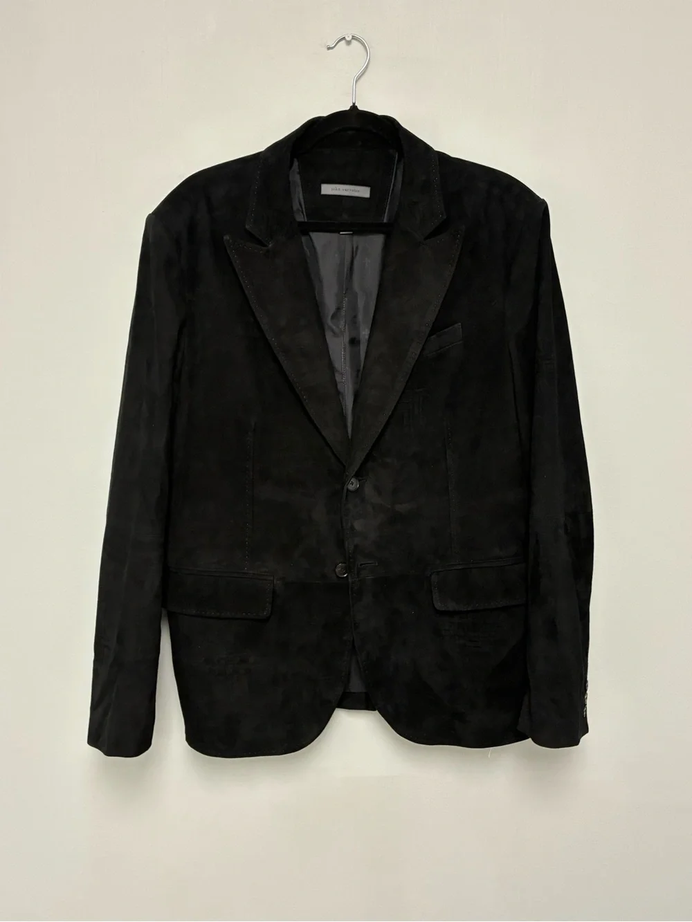 $2998 John Varvatos Collection Dunmore Suede Jacket EU 52 USA 42